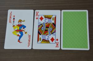 Cao cấp lõi giấy baccarat chơi thẻ đặc biệt chống hàng giả thiết kế cho chuyên nghiệp cho Casino giải trí - Product Image 6