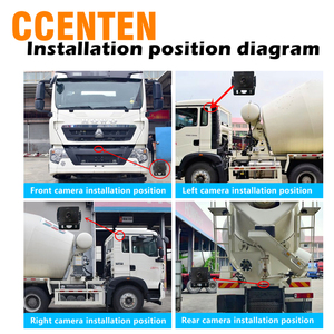 Cct mdvr hệ thống với 4 gam GPS cho xe tải máy ảnh tích hợp 360 toàn cảnh thuật toán <span class=keywords><strong>ip69k</strong></span> không thấm nước cho Hạm Đội Quản Lý - Product Image 6