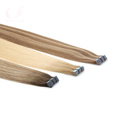 Extensions de cheveux naturels non traités ShangKai, en ruban adhésif