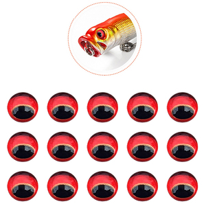 Yeux de leurre holographiques 3D Offre Spéciale 3mm-6mm yeux de leurre de pêche époxy auto-adhésifs - Product Image 2