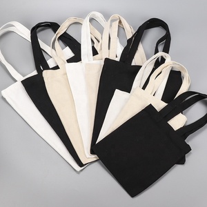 Sinh thái thân thiện tái sử dụng hữu cơ calico vải Tote Túi hàng tạp hóa bông vải Túi mua sắm với logo tùy chỉnh in - Product Image 5
