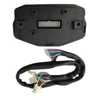 Instrument LCD à écran couleur réglable 1-6 vitesses carburateur EFI voiture universel