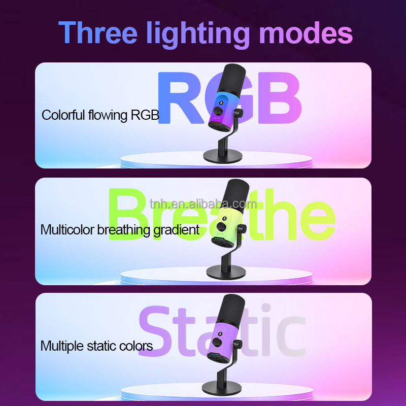 TNH DY-ZX777 Dynamic Microphone - Ideal for Gaming & Podcasts