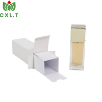 Boîte cadeau de parfum écologique recyclable verte, logo personnalisé, petit emballage de parfum