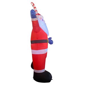 Décorations gonflables de Noël : figurines de pingouins et de Père Noël pour les fêtes en plein air et les cours pour l'affichage des fêtes - Product Image 4