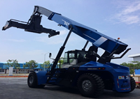 Machine de manutention de conteneurs électriques SRSC1009-6E pour ports énergétiques propres et centres de distribution écologiques