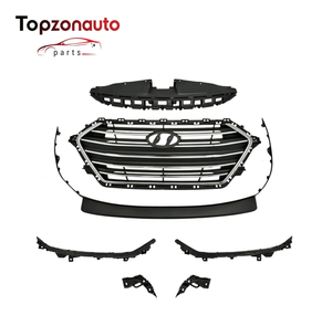 Topzonauto - Cubierta de Parachoques Delantero para <span class=keywords><strong>Hyundai</strong></span> Elantra 2017-2018, Kit de Parachoques para Automóvil <span class=keywords><strong>Hyundai</strong></span> - Product Image 1