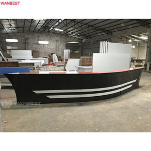 <span class=keywords><strong>Bancone</strong></span> <span class=keywords><strong>Bar</strong></span> per Ristorante, Design Elegante e Lussuoso, <span class=keywords><strong>Dimensioni</strong></span> Personalizzabili, Forma Allungata, Superficie Solida, <span class=keywords><strong>Bancone</strong></span> <span class=keywords><strong>Bar</strong></span> per Fast Food - Product Image 2