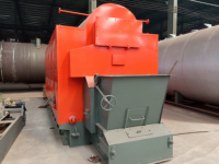 Nouveau Chauffage Industriel Horizontal à Air Chaud 1 Tonne au Charbon ou aux Granulés 1M BTU pour Usine de Fabrication