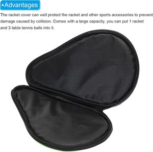 Étui de rangement pour raquette de tennis de table en EVA durable, imperméable et antichoc, idéal pour le sport et le ping-pong – Échantillon gratuit, vente chaude - Product Image 6