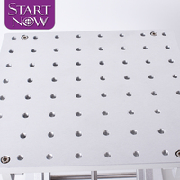 Plateforme élévatrice compacte Startnow 200x200mm pour machine de marquage laser, en acier inoxydable, réglable, table élévatrice manuelle mini