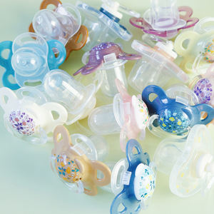 Sucettes transparentes de couleur, jour et <span class=keywords><strong>nuit</strong></span>, sucette pour 0-6 mois, silicone sans BPA pour <span class=keywords><strong>nouveau</strong></span>-né - Product Image 2