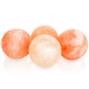 Hot Himalayan Salt Stone Massager Roller Warmer sel Stone Soap Hand & Back Massage Ball Soulagement de la fasciite plantaire - Product Image 1