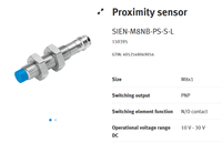 Interrupteur de proximité FESTO SIEN-M8NB-PS-S-L 150395 Produit d'origine authentique Fabriqué en Chine