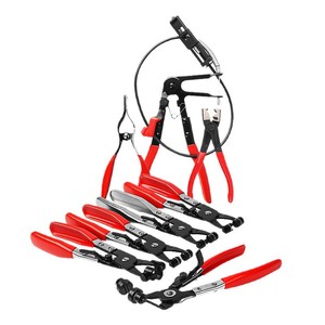 Jeu de pinces à colliers de serrage pour tuyaux automobiles en acier au carbone, outils à main pour la réparation automobile - Product Image 1