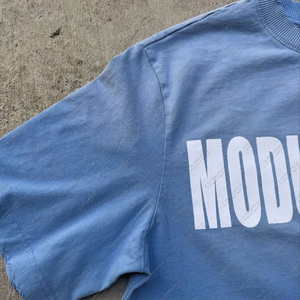 Ropa informal personalizada para hombre, Camiseta con estampado de letras de algodón 100% de verano, lavado ácido Vintage, desteñida al sol, ajuste de gran tamaño, diamantes de imitación de colores - Product Image 2