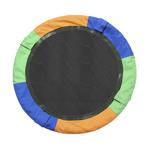 Columpio Redondo Infantil para Exteriores de 100 cm, Tela Oxford con Borde Colorido, para Uso en el Hogar o Parque Infantil - Product Image 4