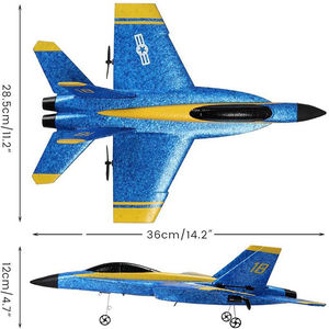 Control remoto juguete pájaro Drone 2,4 GHZ FX828 Rc modelo avión juguetes Control planeador PlaneJet avión Rc <span class=keywords><strong>aviones</strong></span> para adultos - Product Image 6