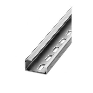 Rail DIN perforé Phoenix NS 32 perforé 2000 mm pour usage mécanique - Product Image 1