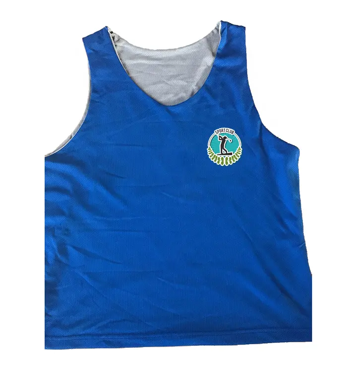100% Polyester Mesh Jersey Dubbelzijdig T Shirts Omkeerbaar Bib Dubbelzijdig Omkeerbaar Bib Voetbal Volwassenen Training Voetbal Slabbetjes
