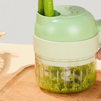 Multifunctionele Automatische Draadloze 4 In 1 Handheld Ui Chili Vlees Stamper Keukengereedschap Groentesnijder Chope