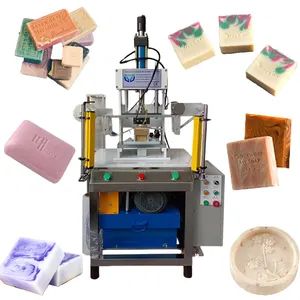 Mesin pembuat sabun kecil semi-otomatisasi mesin pembuat sabun produksi garis kecil untuk Pres sabun