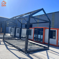 Bâtiment de bureau préfabriqué économique en acier galvanisé de 20 pieds, assemblable, prix usine, empilable jusqu'à 40 pieds