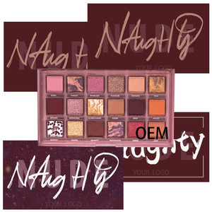 Palette de fards à paupières personnalisée OEM 18 couleurs <span class=keywords><strong>Beauty</strong></span> Glazed Cosmetics Nude, maquillage sur mesure, marque privée - Product Image 6