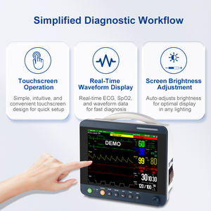 OLIVE Portable vétérinaire multi-paramètres animaux moniteur patient utilisation hospitalière soins critiques surveillance vétérinaire - Product Image 4