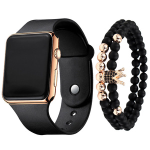 Fabricant vente en gros <span class=keywords><strong>tendance</strong></span> de la mode pour hommes et femmes sport commerce extérieur loisirs étudiant montres électroniques - Product Image 5