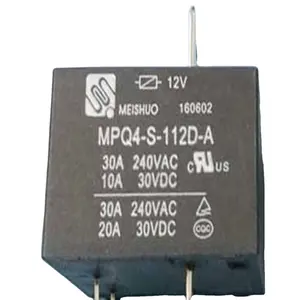 Electronic components relay 12V 30A DIP 4pin MPQ4-S-112D-A For air conditioning water heater