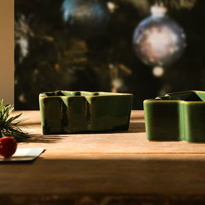 Plato de salsa de cerámica en forma de árbol de Navidad, platos para condimentos, Sushi cuenco para sumergir, platos para aperitivos, plato para servir, platillos, cuenco - Product Image 5