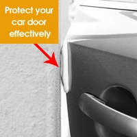 Pelindung Tepi Pintu Mobil Shunwei ABS PVC Anti-Tabrakan Stiker Pelindung Bumper Stylish Body Kit untuk Perlindungan Kendaraan