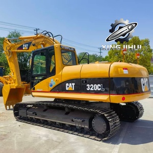Excavatrice Caterpillar 320C d'occasion, marque japonaise d'origine, 20 tonnes, modèle 2023, chenilles en caoutchouc, grande excavatrice - Product Image 5