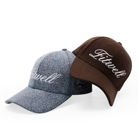Casquette de baseball brodée personnalisée OEM ODM, style vintage délavé, visière incurvée, six panneaux, pour streetwear et marques de créateurs