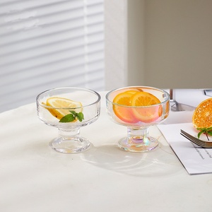 Crème glacée yaourt pouding Snack bol maison Restaurant Dessert <span class=keywords><strong>Milkshake</strong></span> tasses <span class=keywords><strong>gobelet</strong></span> tasse en verre - Product Image 4