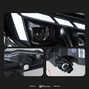 Фара BBA для Honda Civic FD2, светодиодная, 2006-2015, с мощным проектором, динамическим сигналом поворота и ДХО, автозапчасти - Product Image 6