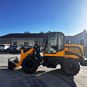 Chargeuse sur pneus de chantier 2 tonnes Diesel certifiée EPA Euro5 CE avec attache rapide hydraulique et lame à neige multi-attachements - Product Image 5