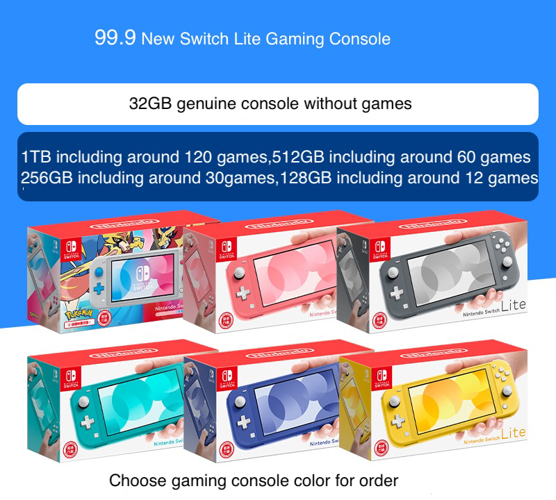 99.99New Switch Lite Version One of 5colour