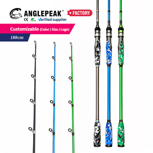 Canne à pêche spinning/casting en fibre de carbone 24T, 1,8 m, 1,5 brins, pour eau salée, <span class=keywords><strong>Asie</strong></span> <span class=keywords><strong>du</strong></span> <span class=keywords><strong>Sud</strong></span>-<span class=keywords><strong>Est</strong></span>, pour la pêche à la perche et au poisson-chat - Product Image 1