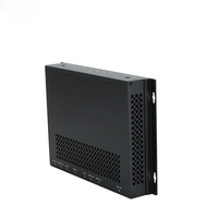 Boîtier d'alimentation électronique OEM personnalisé en alliage d'aluminium noir IP54, extrudé en aluminium 6063, pour onduleur et carte PCB
