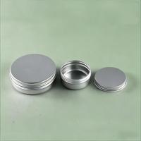 Boîte en aluminium personnalisée de 30 ml avec étiquette, 52x20mm, bouchon à vis, finition brillante, emballage cosmétique polyvalent pour rouge à lèvres
