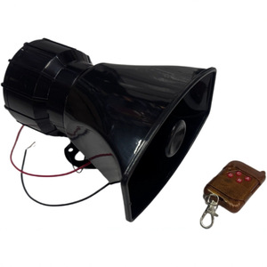 Klaxon de voiture de haute qualité 12V sans fil, sirène à sept tons, haut-parleur super puissant pour véhicule - Product Image 4