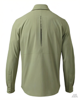 Chemise à manches longues décontractée en nylon respirant, confortable et naturelle, idéale pour la chasse/pêche au printemps