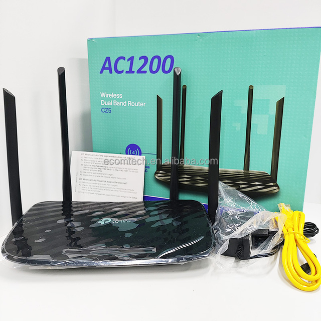 TP-LINK Wifi Router Archer CZ5/AC1200 Wireless Dual Band Router 2.4G/5GHz English Version WR940N WR841N