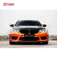 XTREME Kit de Spoiler Avant en Fibre de Carbone Sec de Haute Qualité pour BMW F90 M5 G30 520i 530i 540i M550i 2017-2020