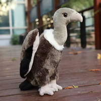 Haute Qualité Personnalisé Oiseaux En Peluche Jouet Adorable Réaliste Aigle Vautour Cigogne Pélican Jouets En Peluche pour Enfants Filles Garçons Cadeau