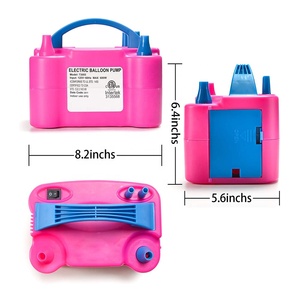 مضخة هواء إلكترونية احترافية للبالونات، آلة نفخ البالونات البلاستيكية عالية التحمل للديكور - Product Image 3