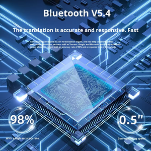 แว่นตาอัจฉริยะแปลภาษาด้วย AI พร้อม Chat <span class=keywords><strong>GPT</strong></span> สำหรับการโทรด้วยเสียง รองรับ 164 ภาษา เลนส์เปลี่ยนสี รุ่น W100D - Product Image 5