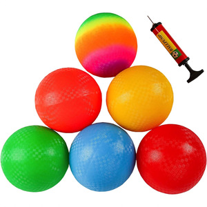 Parkball Gras-Erde-Spielplatzball 8,5 Zoll 22cm 180g Grenzüberschreitendes Outdoor-Dodgeball-Spiel Kickball - Product Image 1